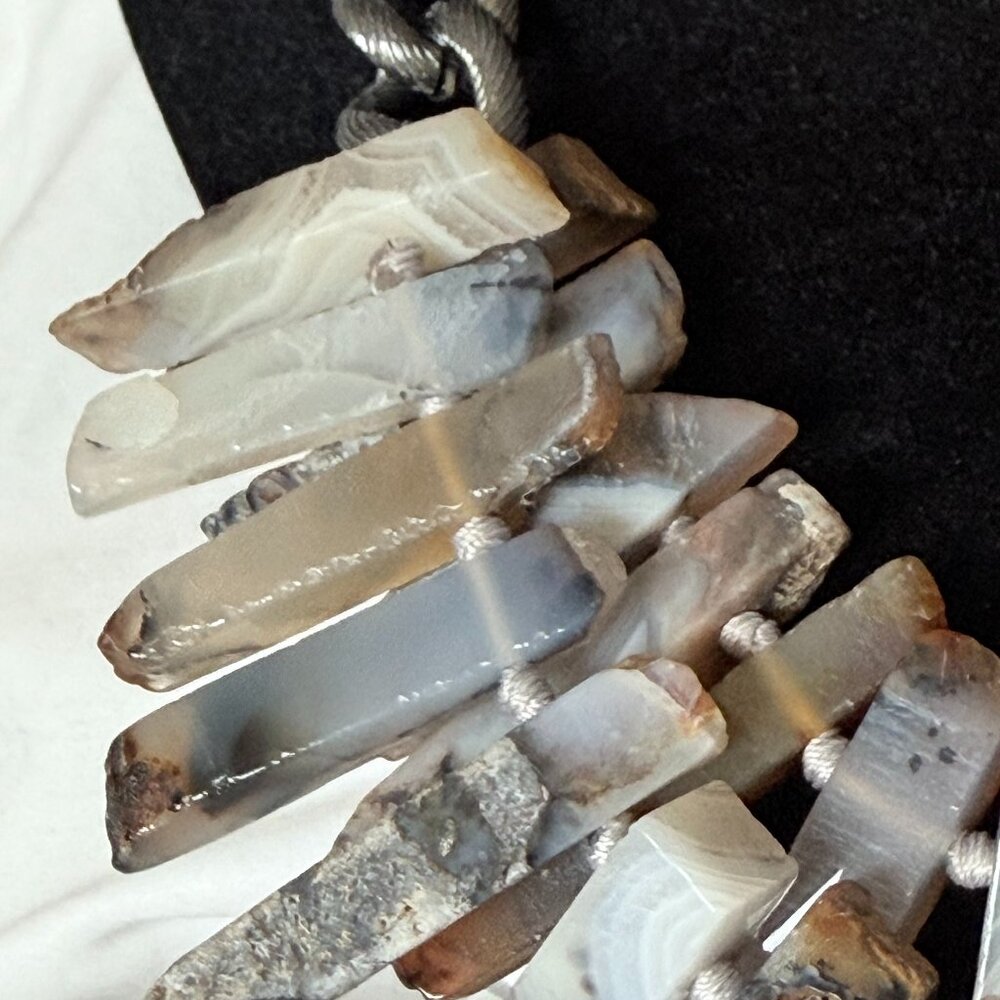 Handmade Stone Necklace - Picture 2 of 5